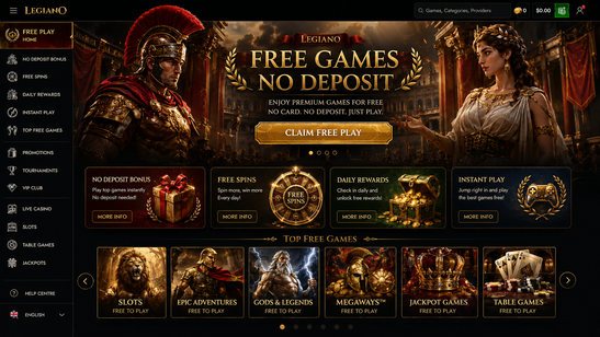 legiano casino Gameplay